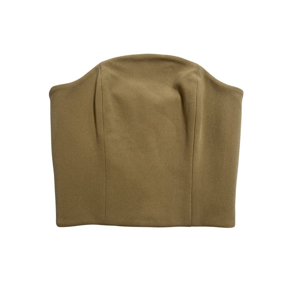 Sans Faff Half Moon Corset Top in Camel